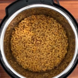 instant pot cheeseburger pasta