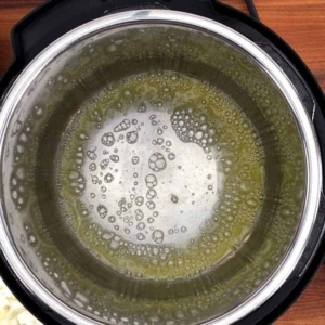 melted butter in the instant pot