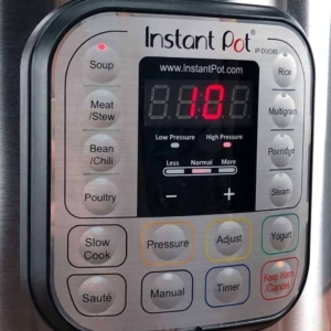 cooking soup in the instant pot using the soup function