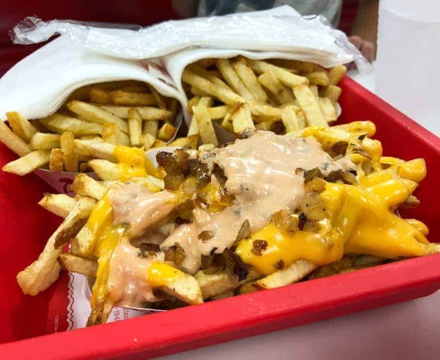 animal style fries at in-n-out burgers san antonio