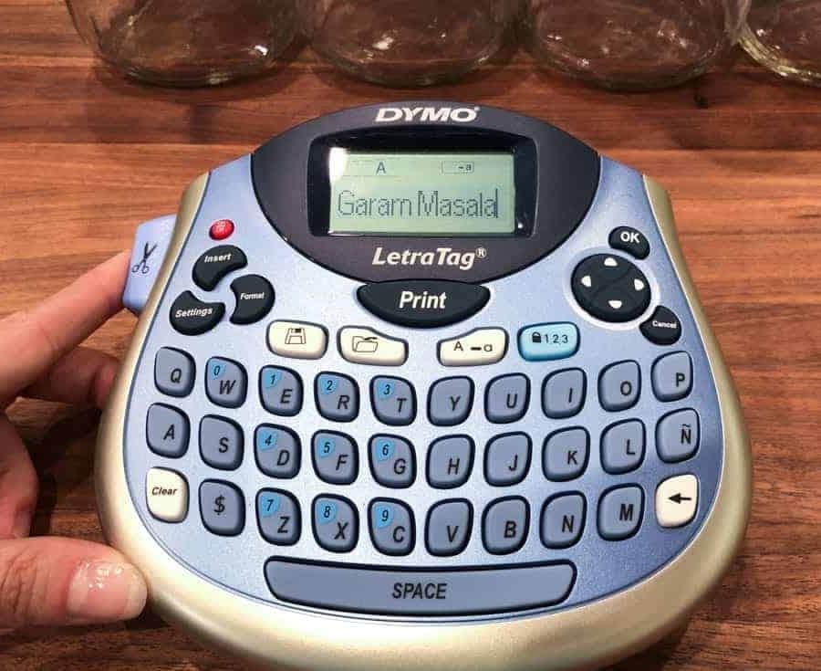 a dymo label printer