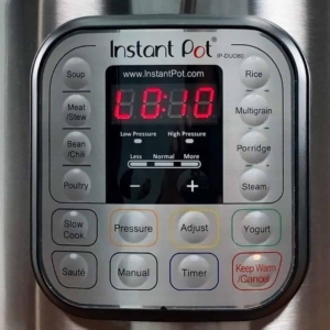 instant pot reading 10 minute natural pressure release