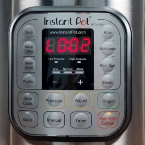 instant pot reading 2 minute natural pressure release