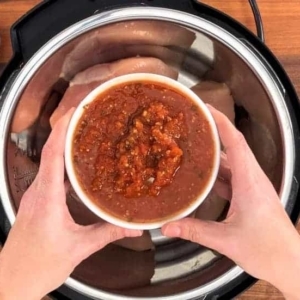 best salsa for instant pot salsa chicken