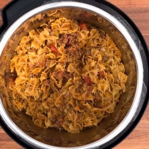 taco pasta in the instant pot