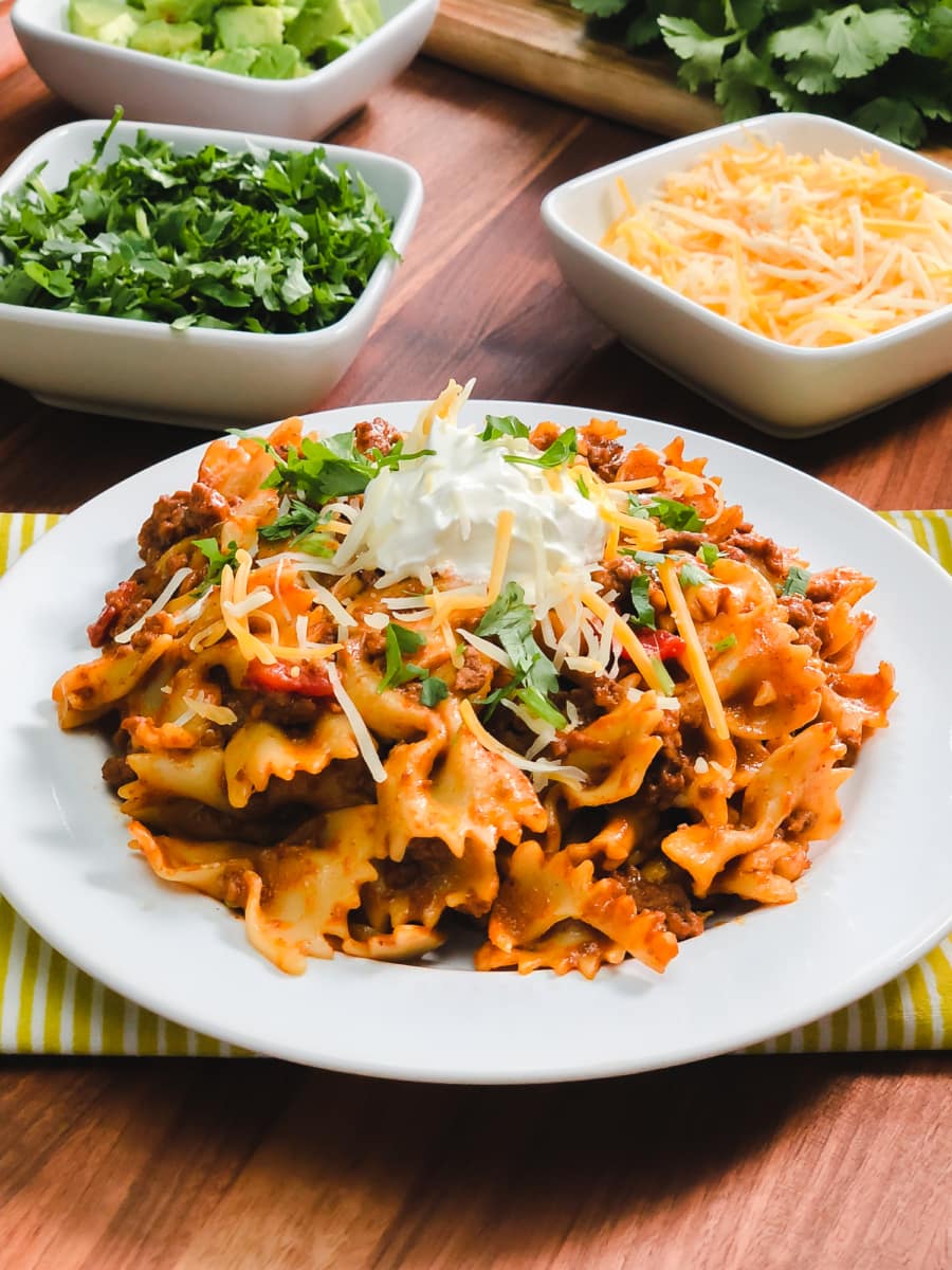 taco pasta instant pot recipe