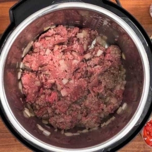 cooking ground sirloin for taco soup