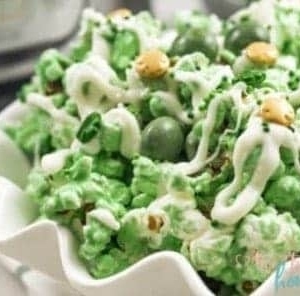 leprechaun popcorn in a bowl