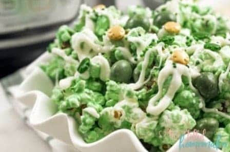 leprechaun popcorn in a bowl