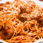 instant pot spaghetti and meatballs