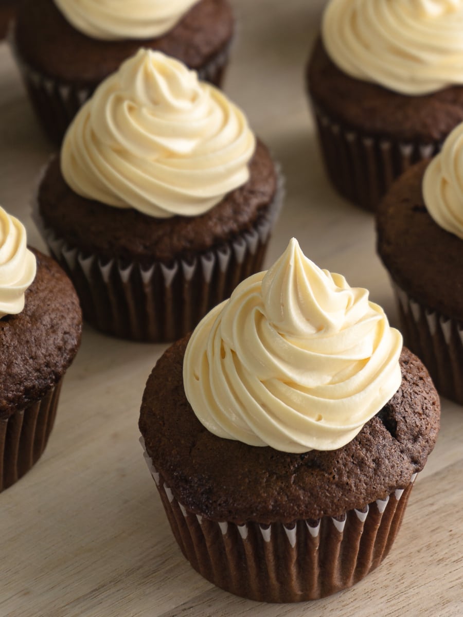 homemade irish car bomb cupcakes