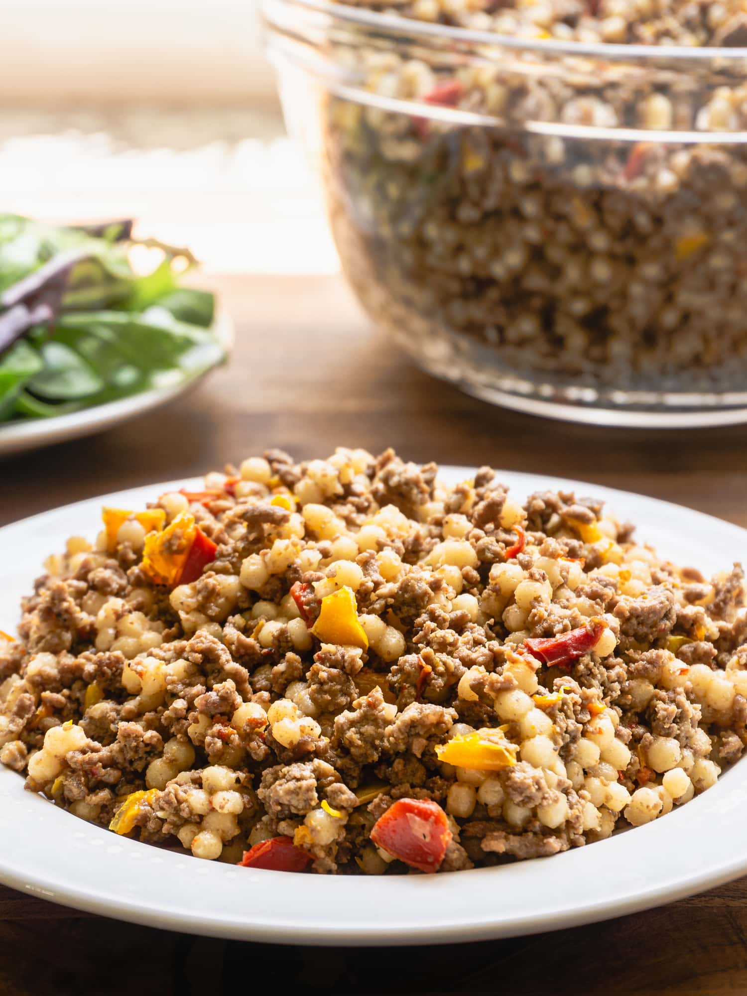 instant pot couscous and ground beef