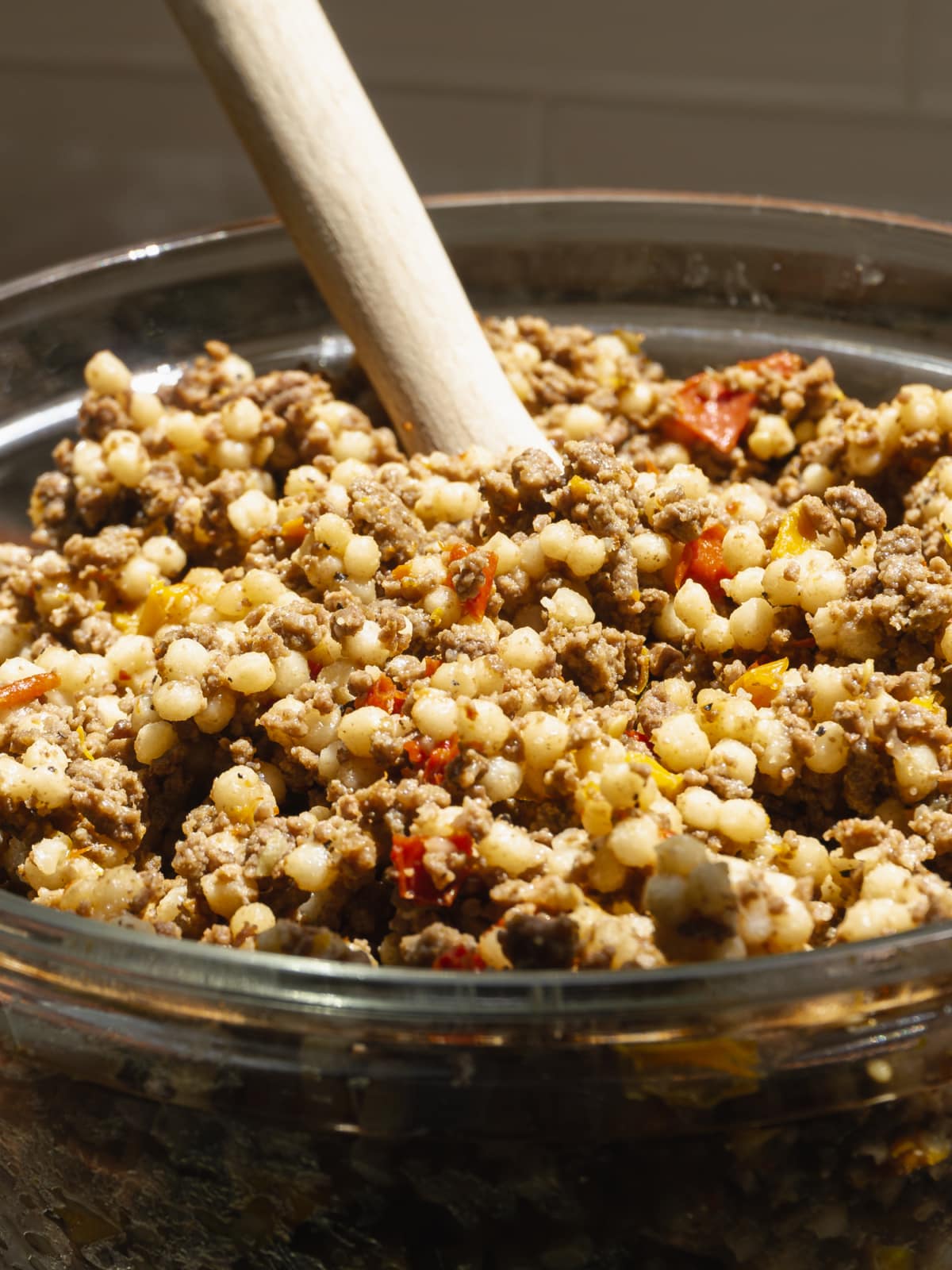 Instant Pot Couscous with Ground Beef One Happy Housewife