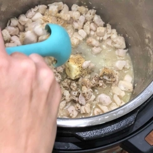 seasoning cubed chicken