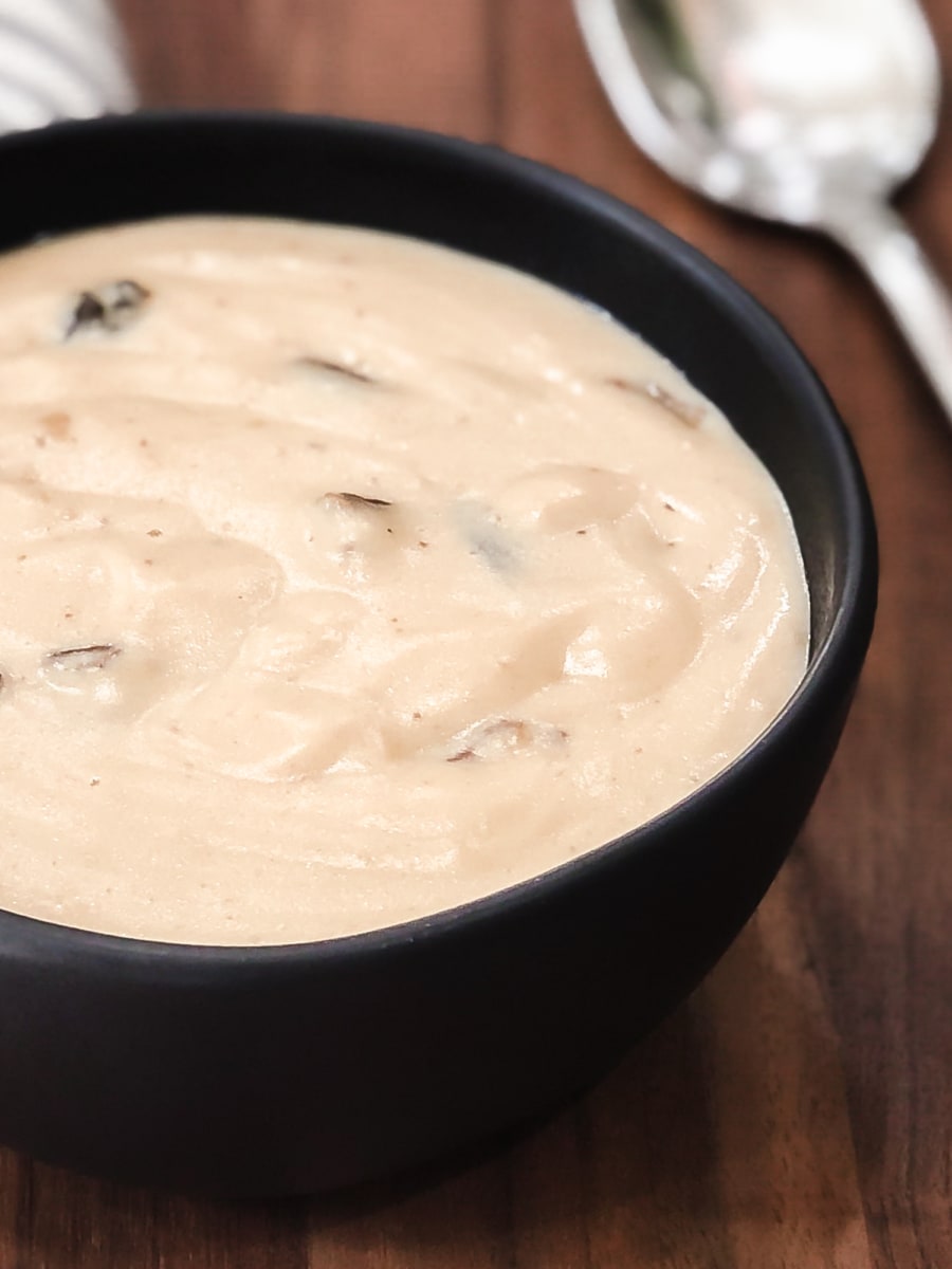 homemade cream of mushroom soup