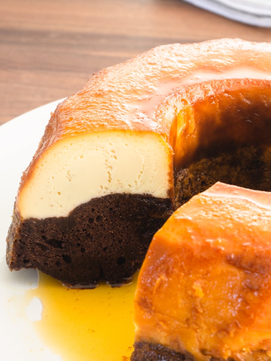 Pressure Cooker Chocoflan - Recipes