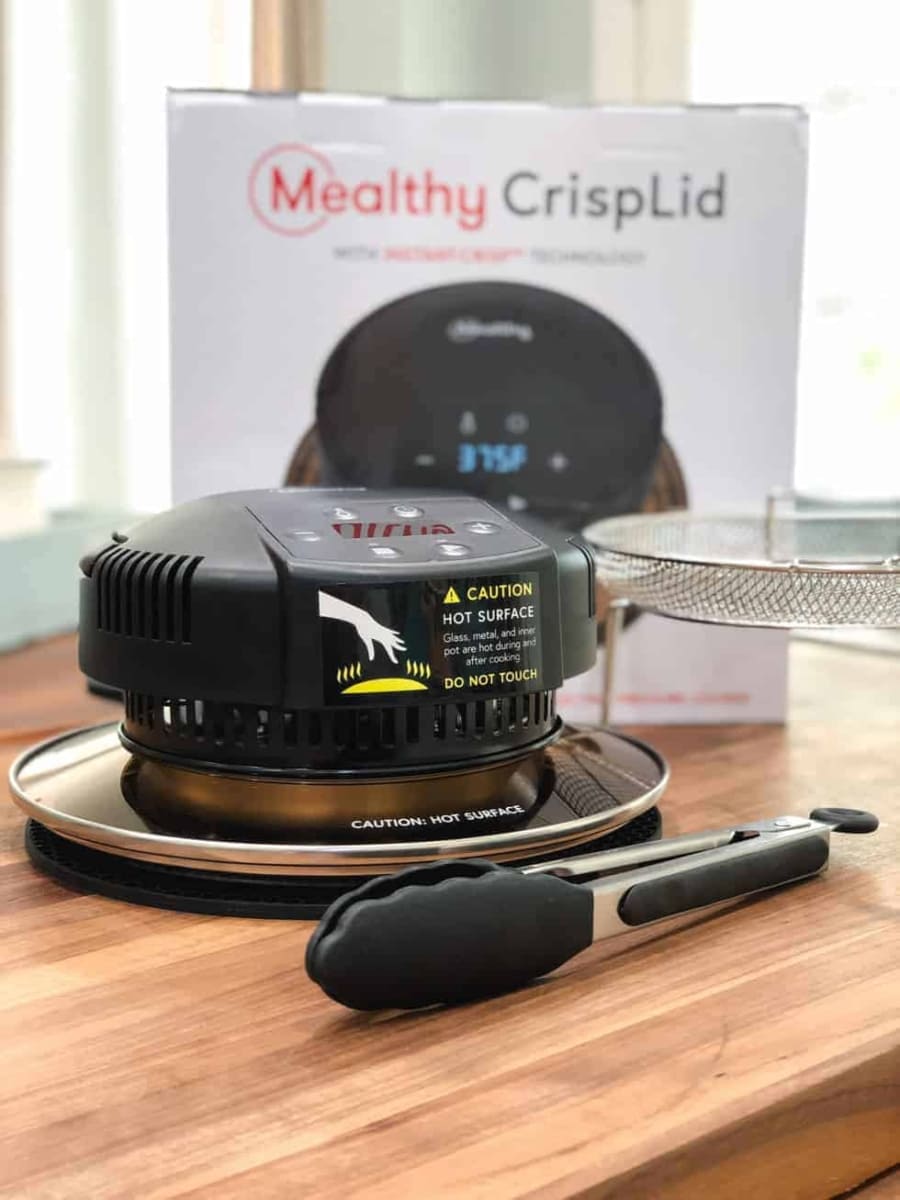 Mealthy CrispLid Turns Your Pressure Cooker into an Air Fryer!