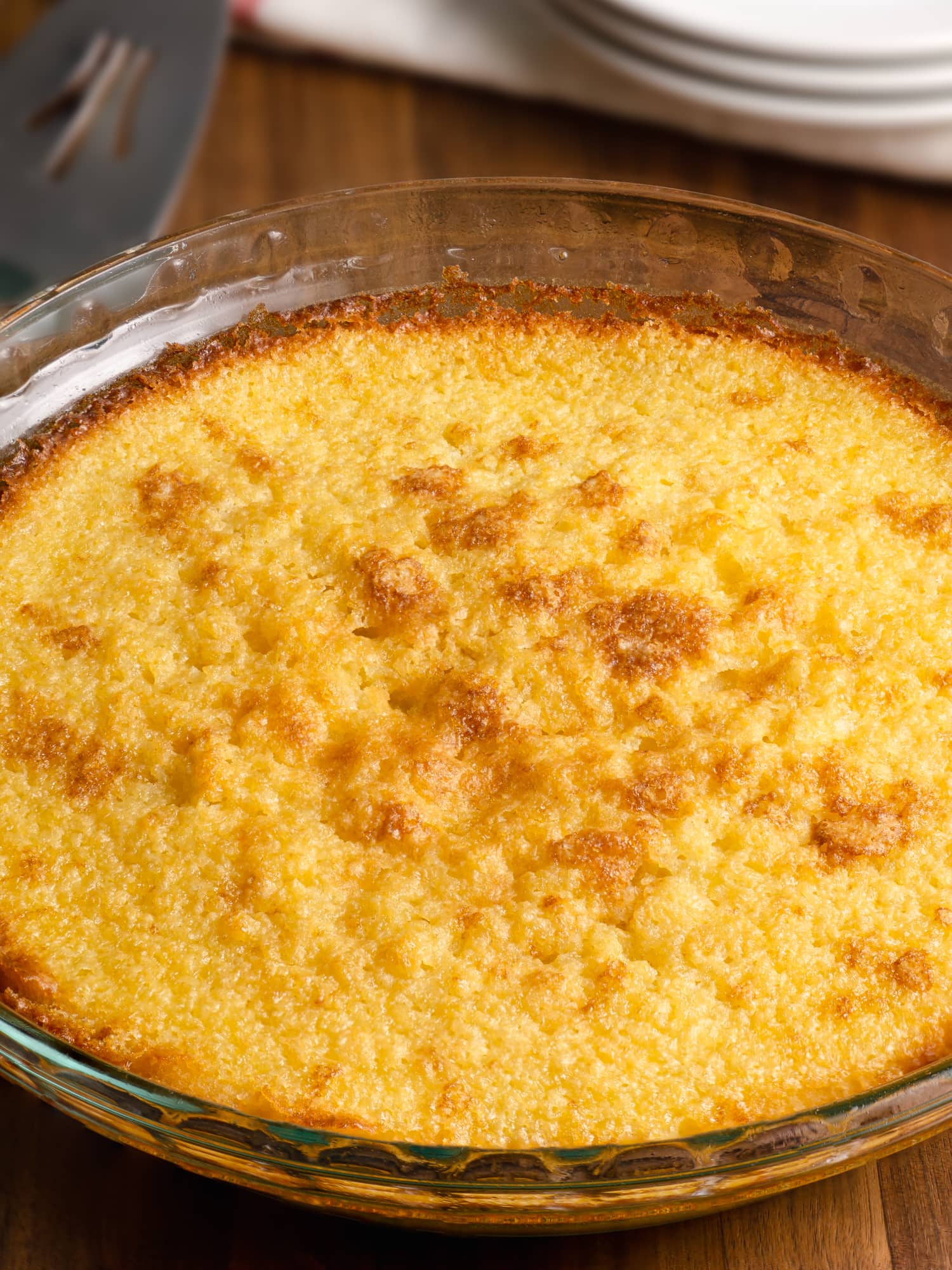 Easy Crustless Buttermilk Pie One Happy Housewife