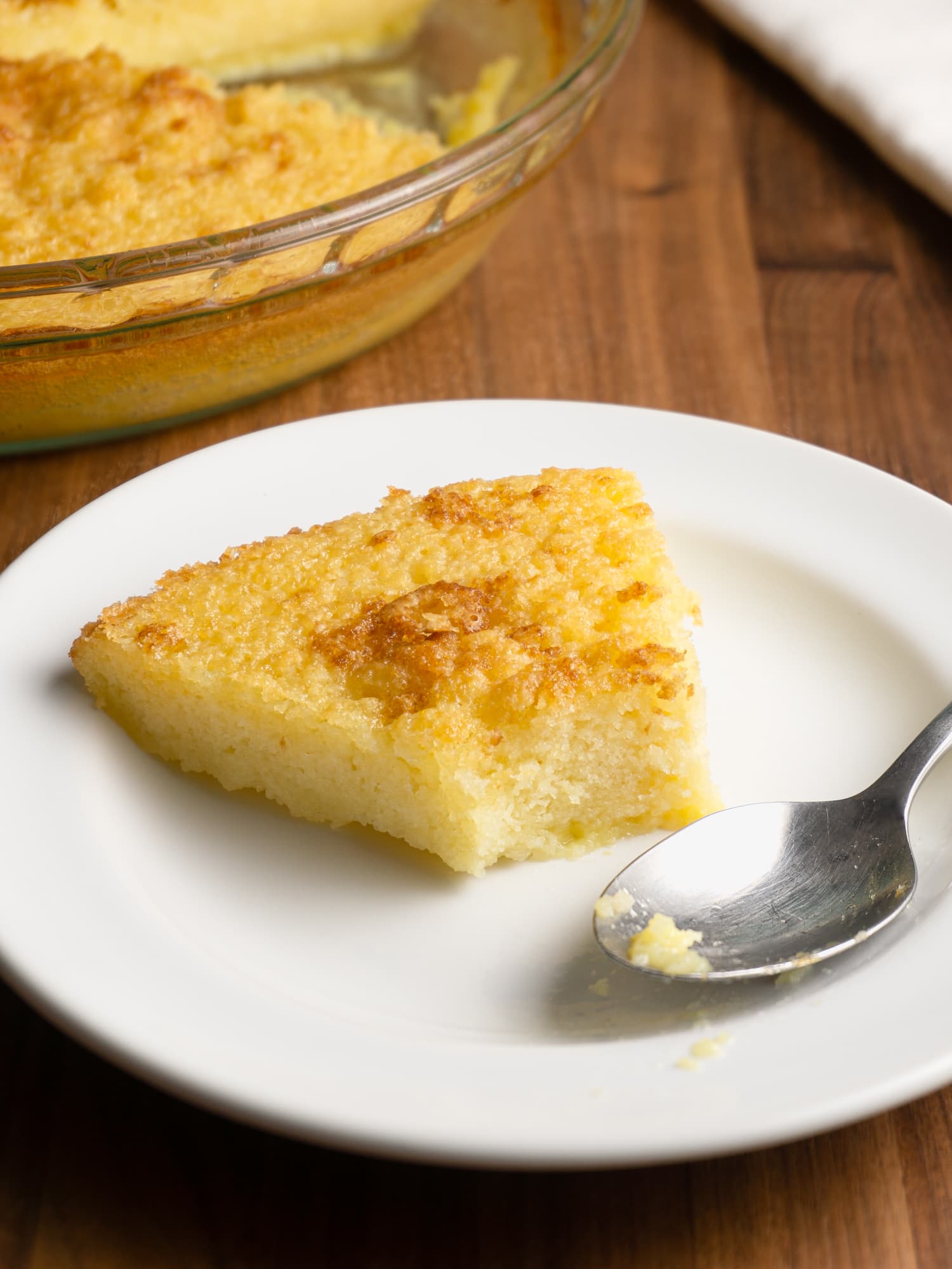 Easy Crustless Buttermilk Pie One Happy Housewife