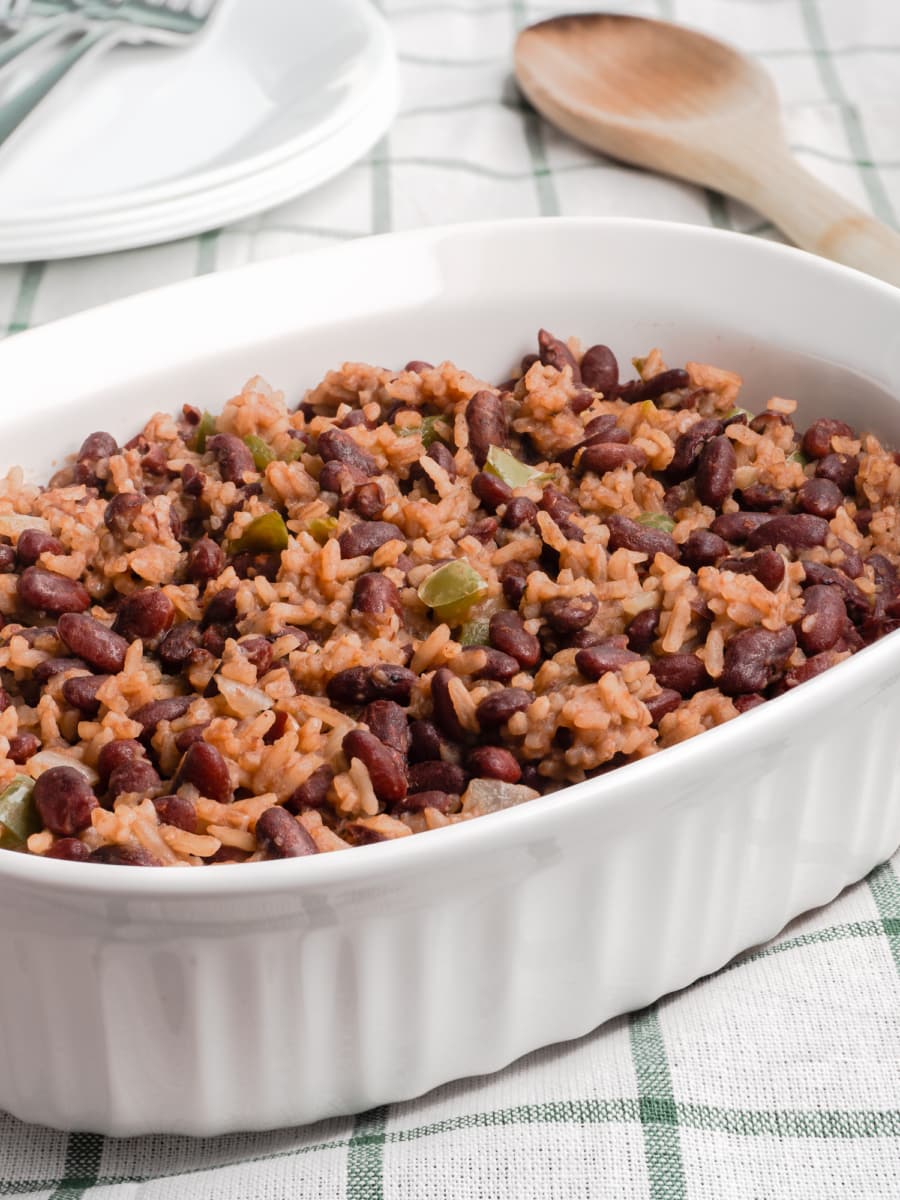 honduran red beans and rice ready to serve