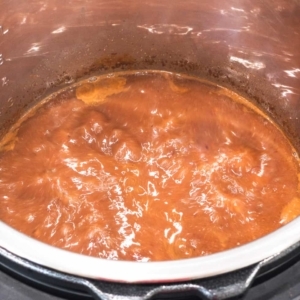 boiling bean soup in the instant pot