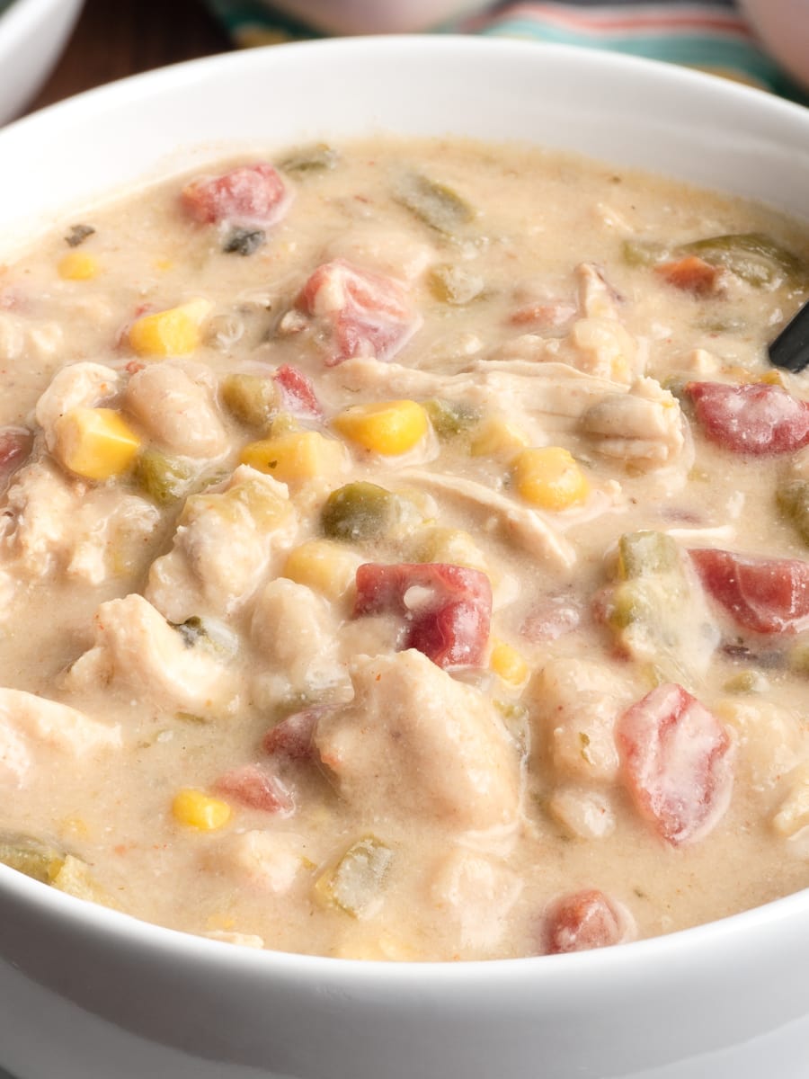 instant pot creamy white chicken chili