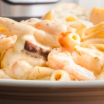 cajun shrimp and sausage alfredo