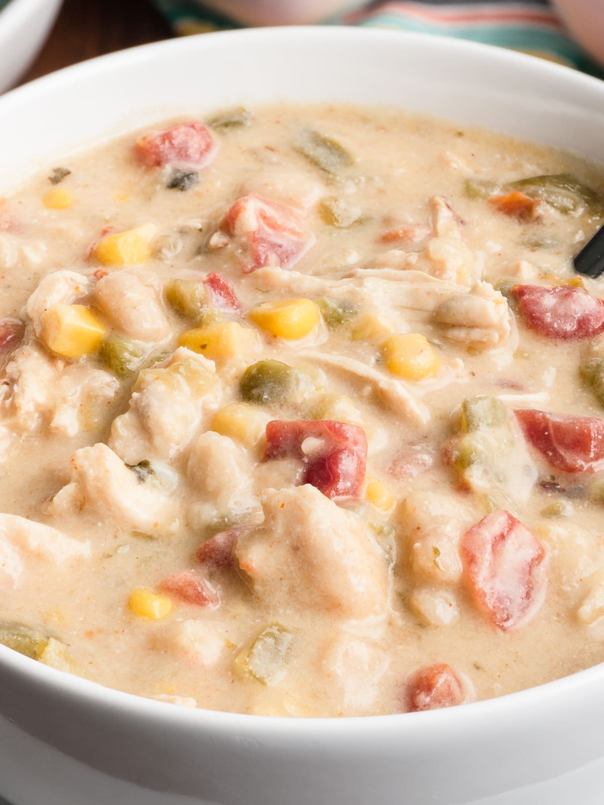 Instant Pot White Turkey Chili With Leftover Turkey One Happy Housewife