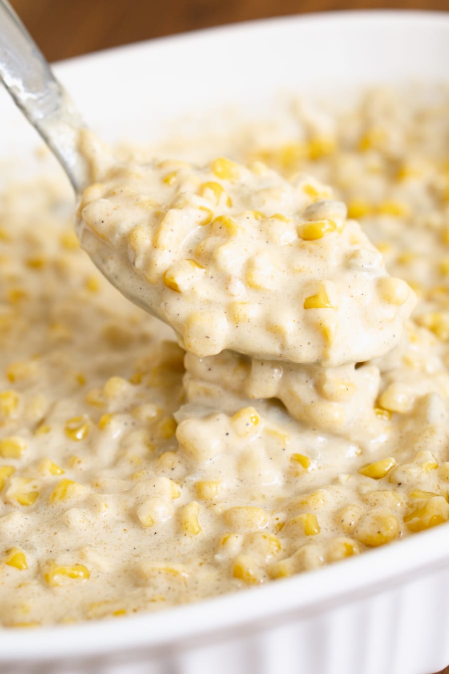 homemade cajun creamed corn