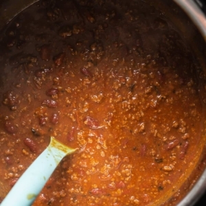 homemade instant pot chili