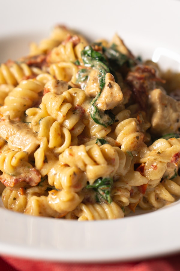 Instant Pot Tuscan Chicken Pasta One Happy Housewife