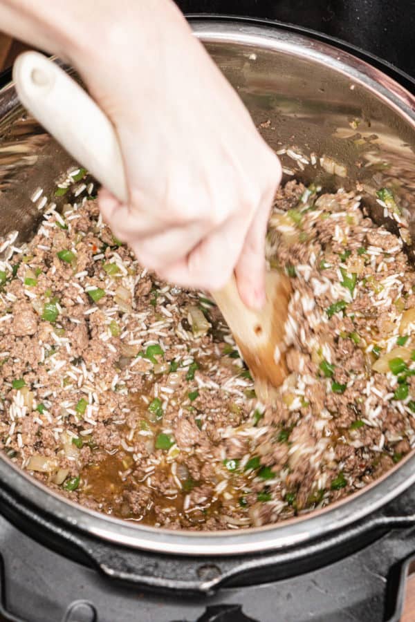 Instant Pot Dirty Rice One Happy Housewife
