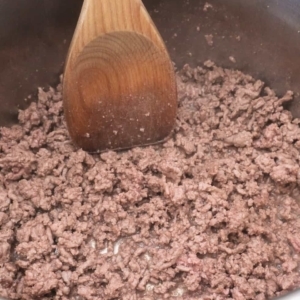 cooked ground beef in the instant pot