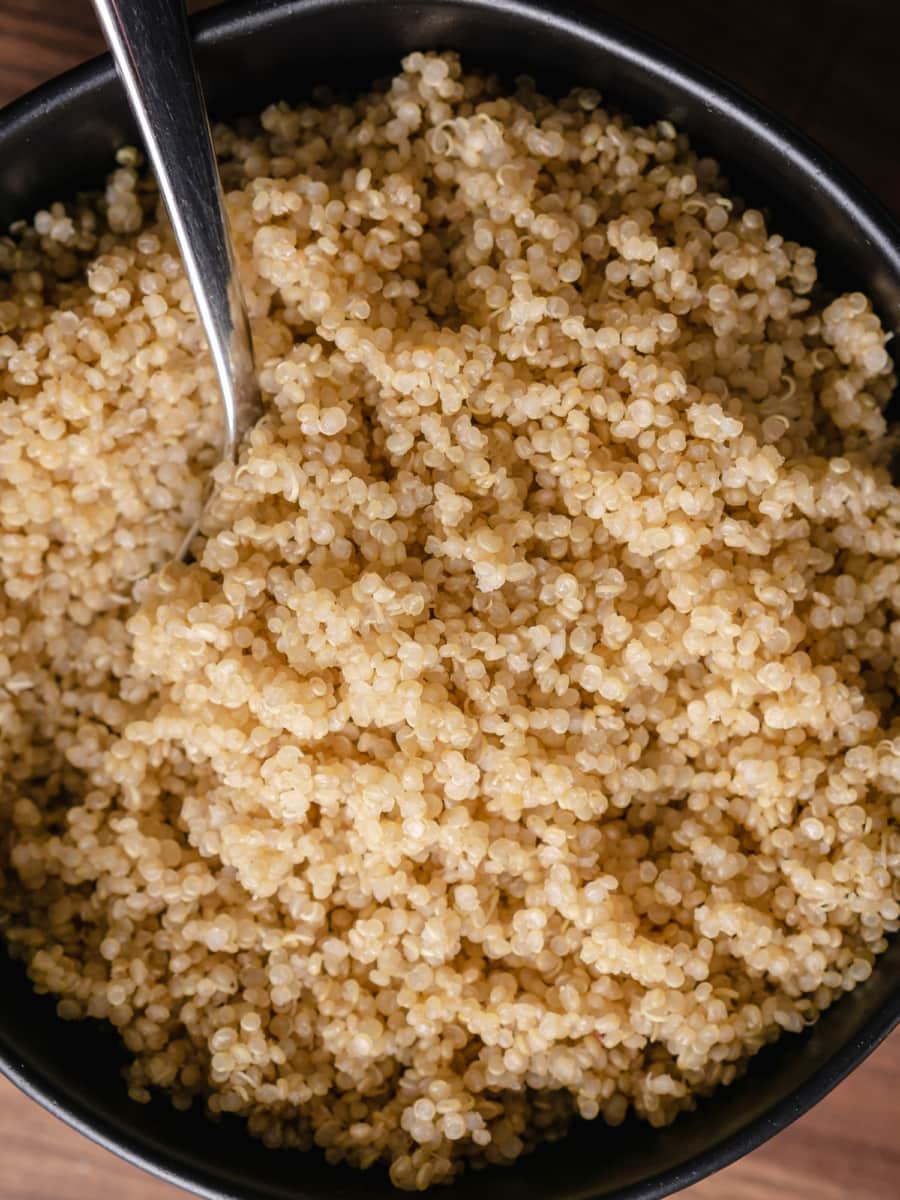 a bowl of quinoa