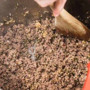 cooking seasoned ground beef in the instant pot