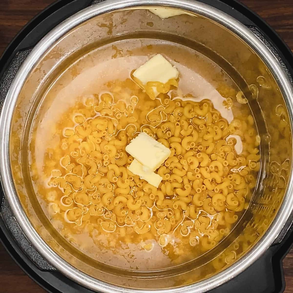 instant pot cheese macaroni soup