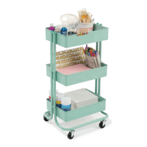 3-tier rolling cart