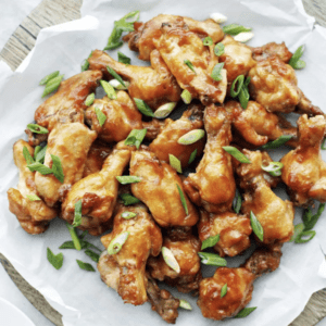 orange teriyaki chicken wings