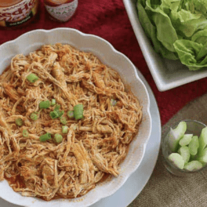 shredded buffalo chicken