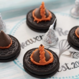 no bake witch hats