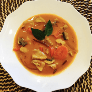 panang curry chicken