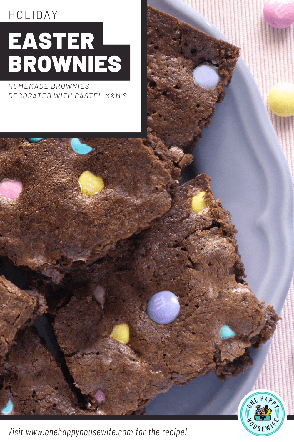 easter brownies