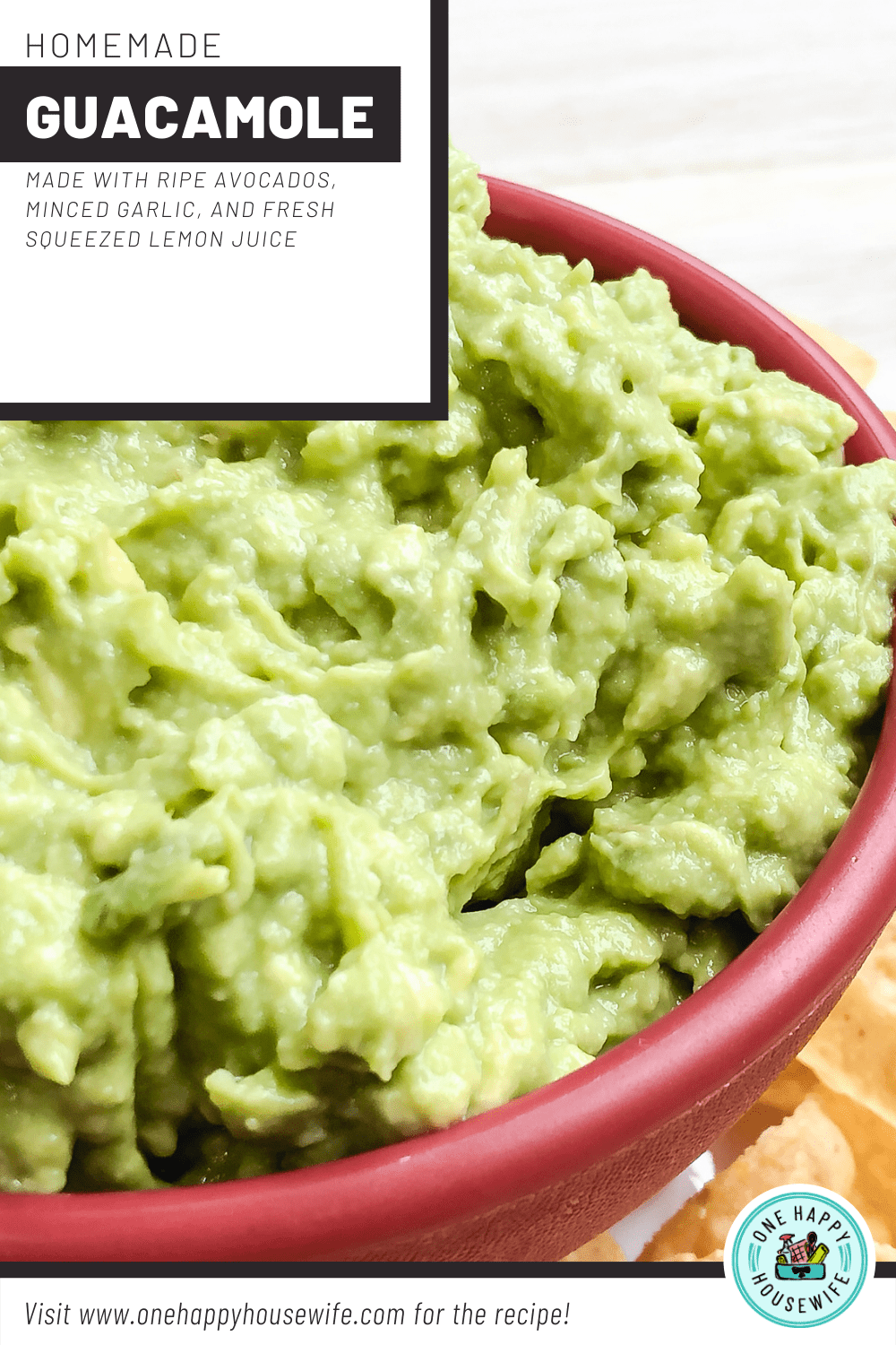 homemade guacamole