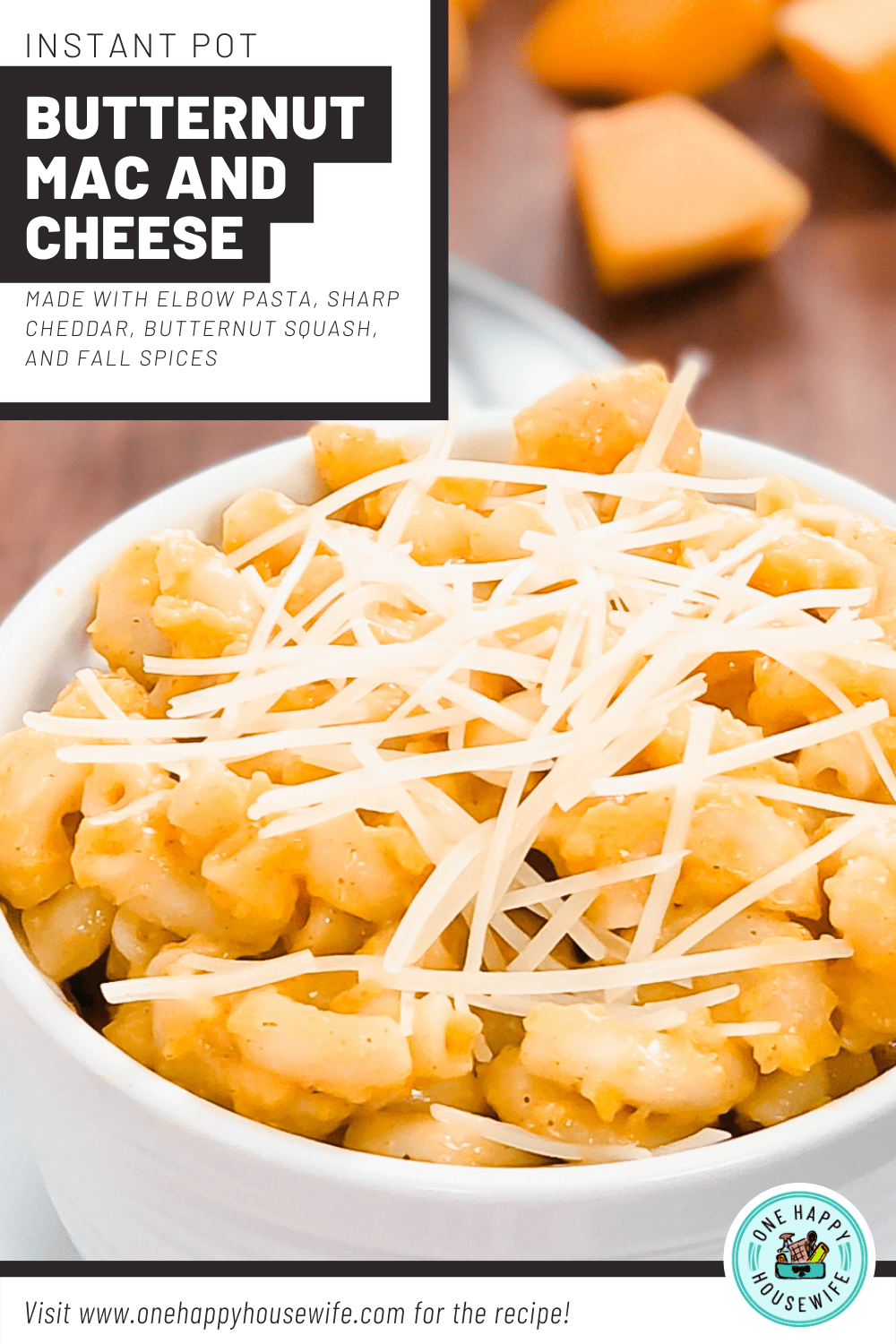 instant pot butternut mac and cheese