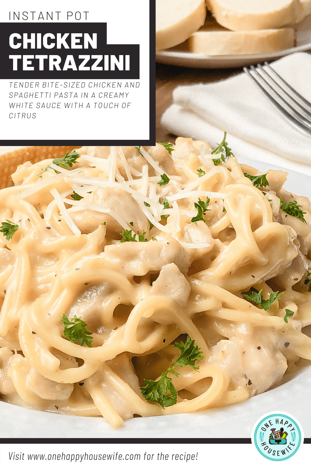 instant pot chicken tetrazzini