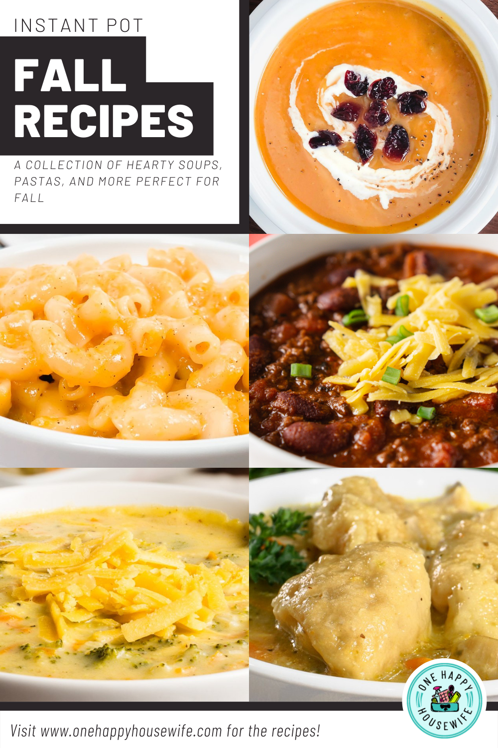 instant pot fall recipes