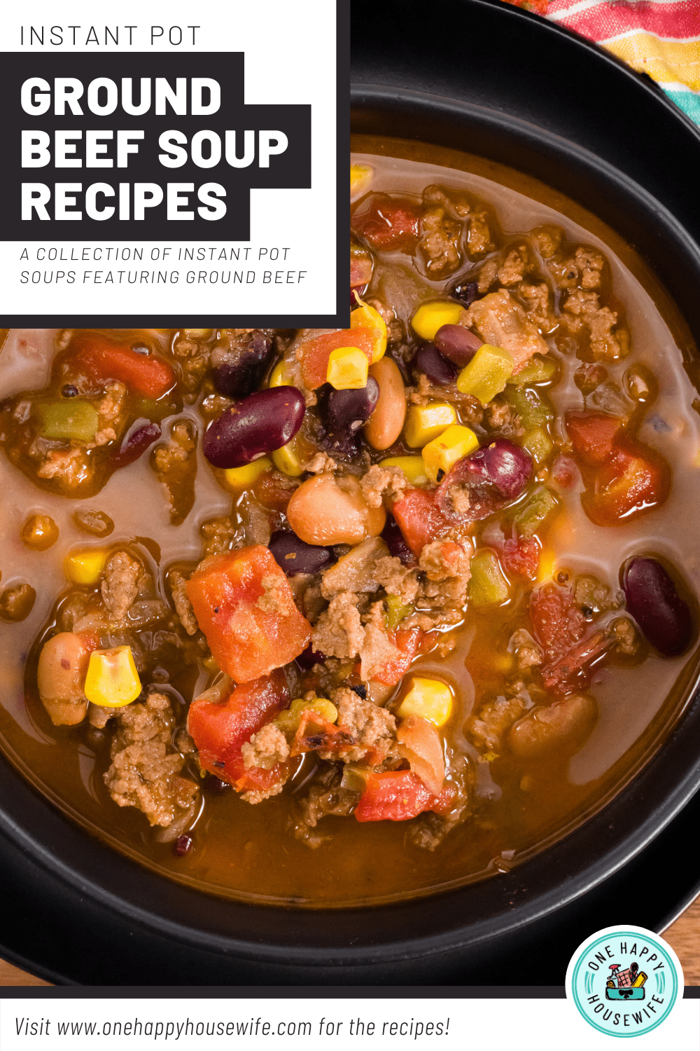 instant pot ground beef soup recipes
