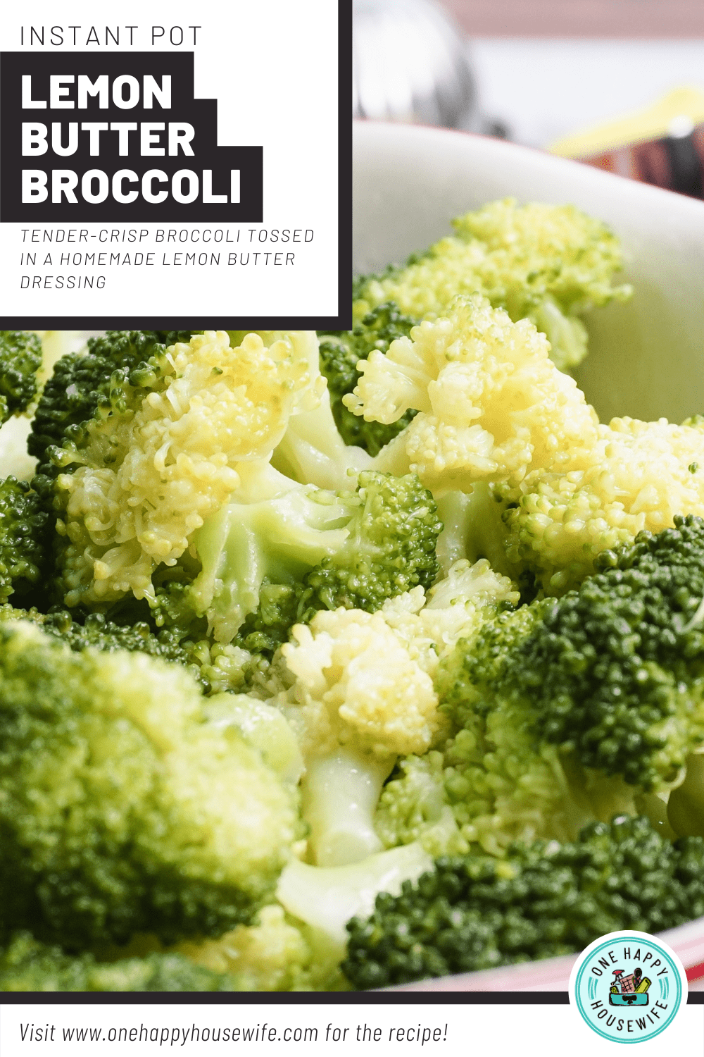 instant pot lemon butter broccoli