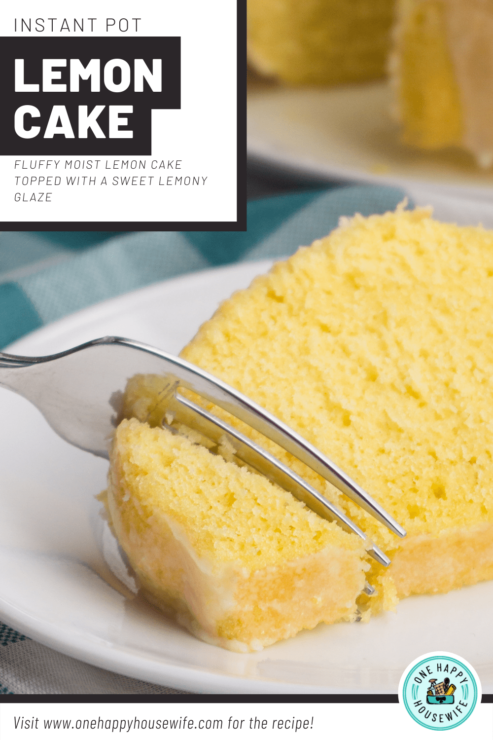 instant pot lemon cake