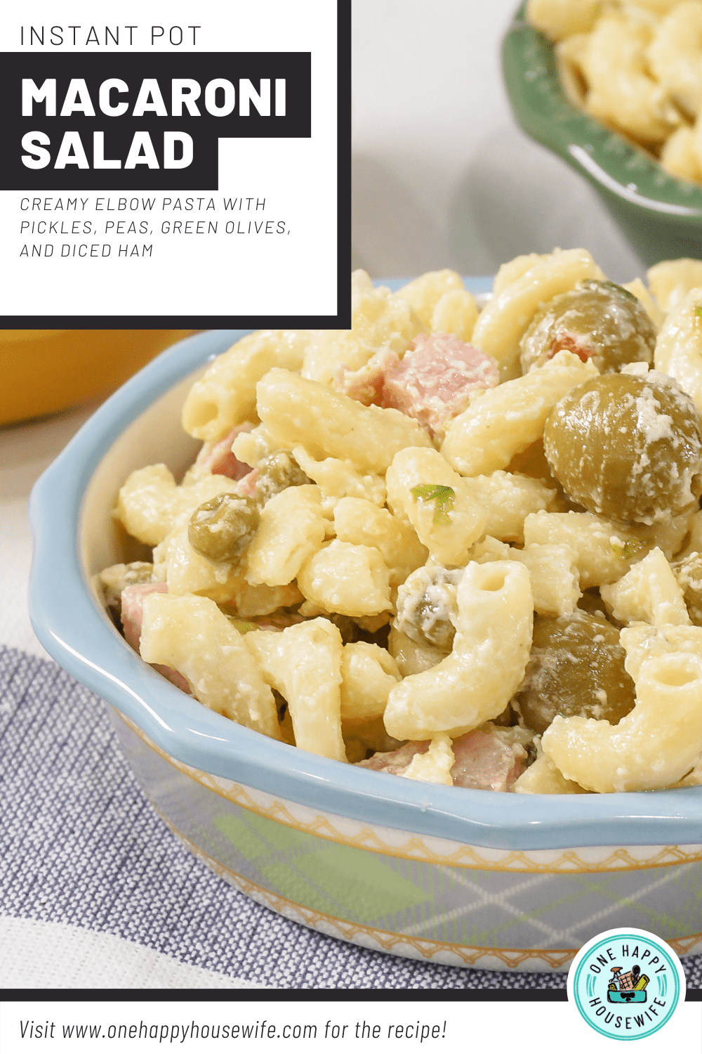 instant pot macaroni salad